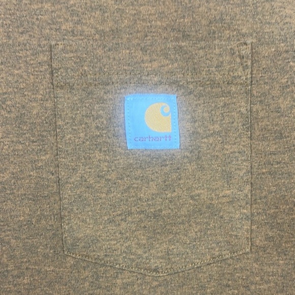 Carhartt Men’s XLT Tall Loose Fit Short Sleeve Tee T-Shirt Heavyweight Workwear - Picture 3 of 9